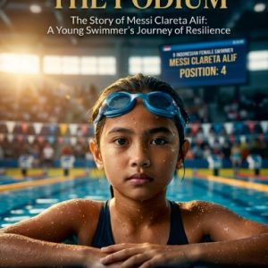 A Blink Of An Eye From The Podium The Story of Messi Clareta Alif: A Young Swimmer’s Journey of Resilience